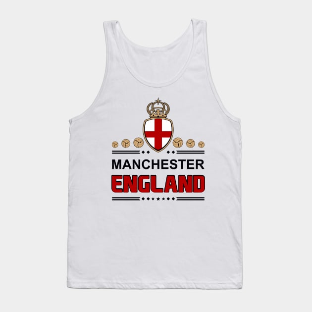 Manchester - England Tank Top by VISUALUV